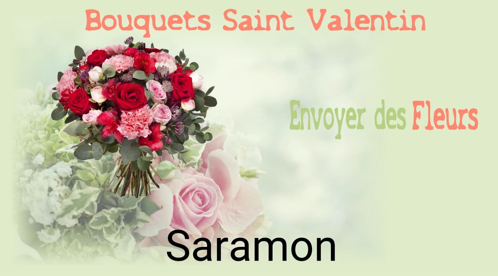 Roses de Saint-Valentin livrées à Saramon